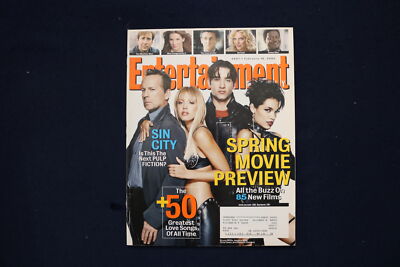 2005 FEB 18 ENTERTAINMENT WEEKLY MAGAZINE - BRUCE WILLIS-J. ALBA COVER - E 18210