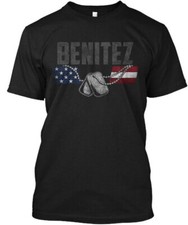 Benitez Family Honors Veterans T-Shirt Made in the USA Size S to 5XL