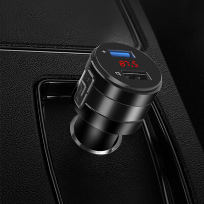 Auto Aux Wireless Bluetooth 5.0 Zigarettenanzünder Adapter USB Autoaufladung
