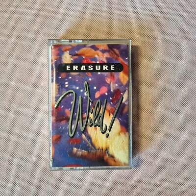 Erasure Wild! (Cassette Tape 1989) Sire Records 4-26026 FREE SHIPPING