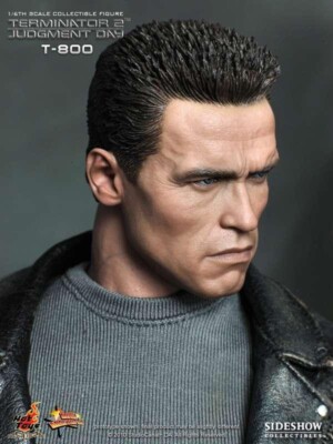 Sideshow Hot Toys 1/6th Figure Terminator 2 Judgement Day T2 T-800