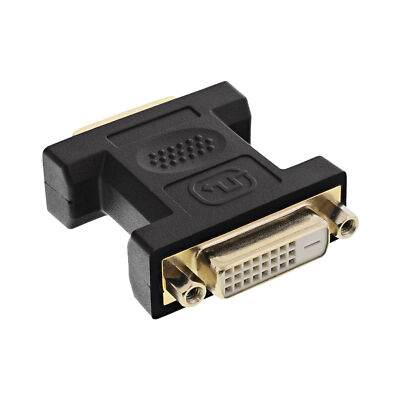 InLine  DVI-D Adapter, Digital 24+1 Buchse / Buchse (Kupplung)