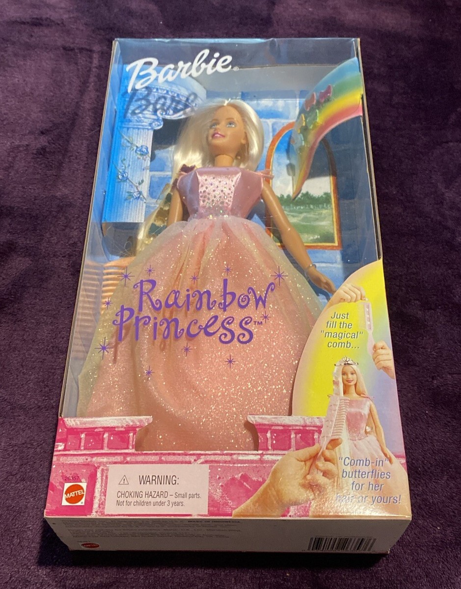 Barbie Toys Rainbow Princess Barbie 1999 Barbie The Movie Mattel