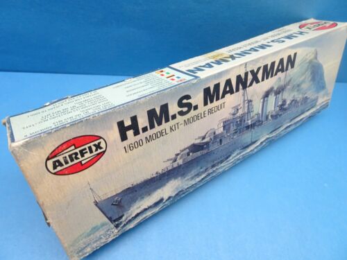 1/600  Airfix (1979):  Brit. Minenleger  " HMS MANXMAN " - Imagen 1 de 15