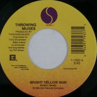 【中古】 Bright Yellow Gun スローイング・ミュージズ THROWING MUSES Bright Yellow Gun b/w Like A 717937 7