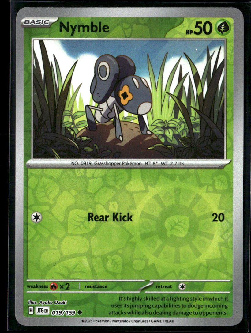 Nymble 19/159 - Reverse Holo - Pokemon Journey Together