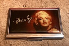 Marilyn Monroe Design Metal Business Credit Card Case Box-Sam Shaw Archives