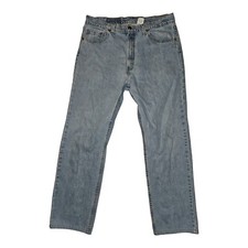 Vintage Levi's 505 Jeans Men's 36x32 36x30 Regular Straight Blue 90's Grunge