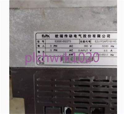 1PCS EURA inverter E2000-0022T3 2.2KW 380V in good condition