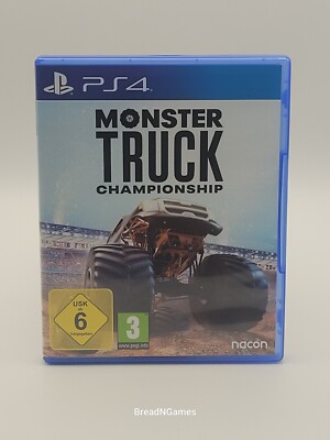 Monster Truck Championship Playstation 4 Ps4 -Sehr guter Zustand-