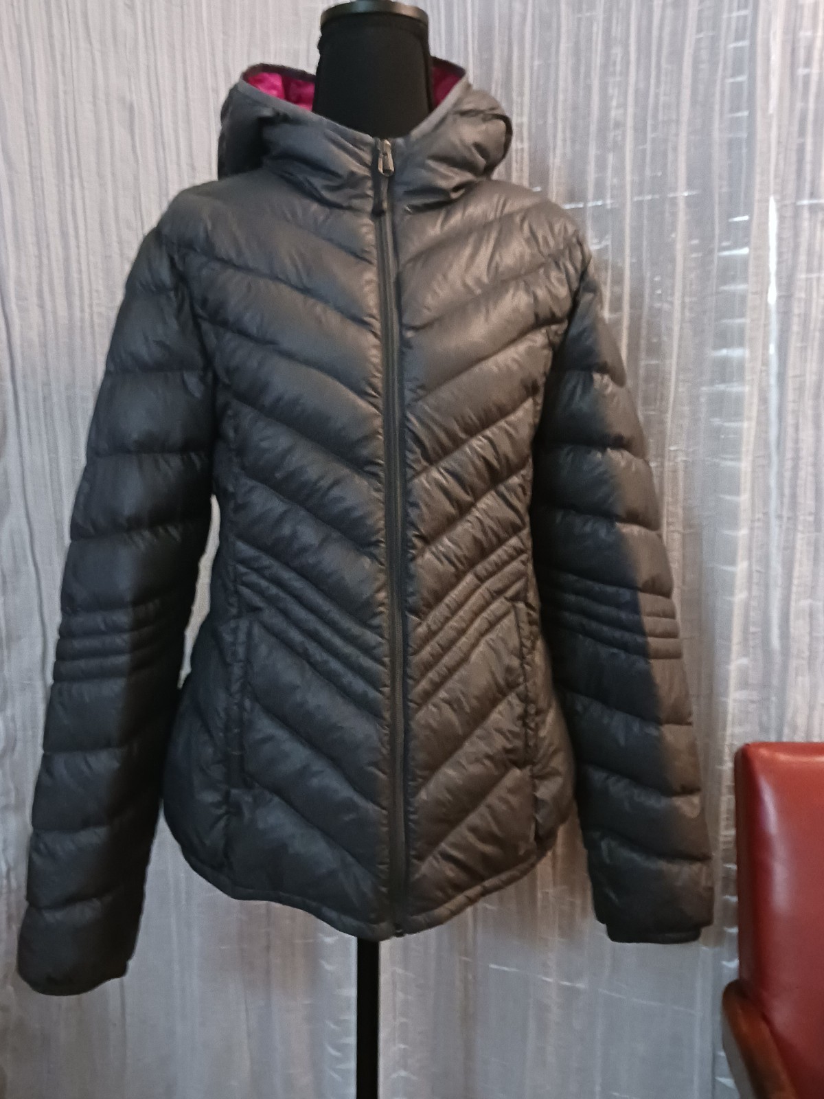 Xersion Packable Premium Packable Down Jacket Gra… - image 1