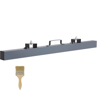 72'' Hanging Magnetic Sweeper Tool Kit 105lbs Lifting Magnet for Forklift
