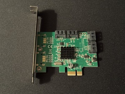 4-Port SATA III 6Gbps PCIe x1 Controller Card Marvell 9215