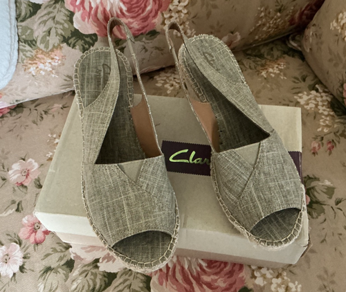 Clarks Artisan Sand Open Toe Sling Back Womens Shoes 8M New in Box | eBay