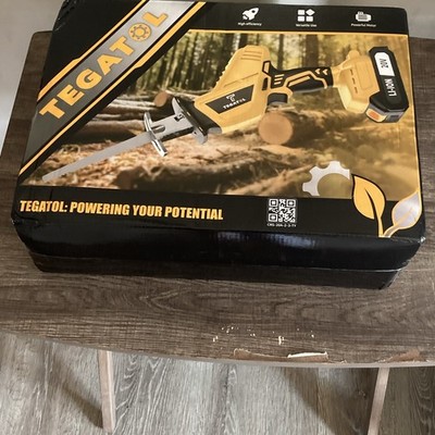 TEGATOL 20V Brushless Cordless Reciprocating Saw 2.0Ah Li-Ion CRS-20A-2.3-TY