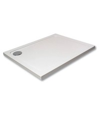 Image of Rectangular Shower Tray Stone Resin Low Profile Made In The UK