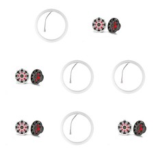 Kicker  4 Pair  45KM84L 8" LED Marine Speakers  47KLSR8 8-Inch LED Spacer ...