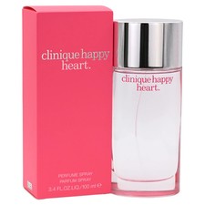 HAPPY HEART Clinique women 3.4 oz 3.3 edp Perfume spray NEW IN BOX
