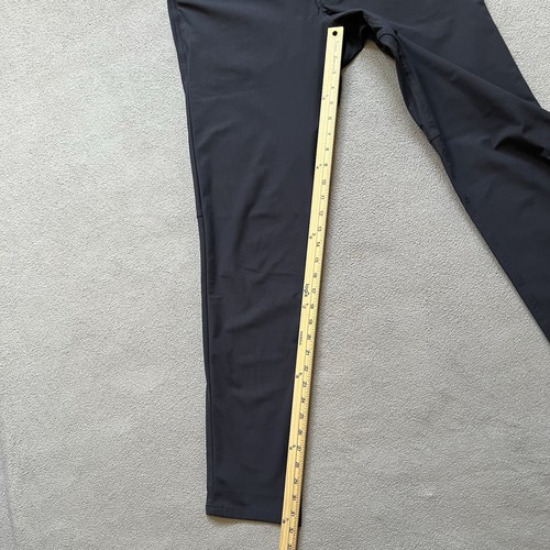 Pantalones Lululemon Para Hombre 32x32 Atléticos Elastizados Rendimiento Warpstreme Delgados ABC - Imagen 10 de 12