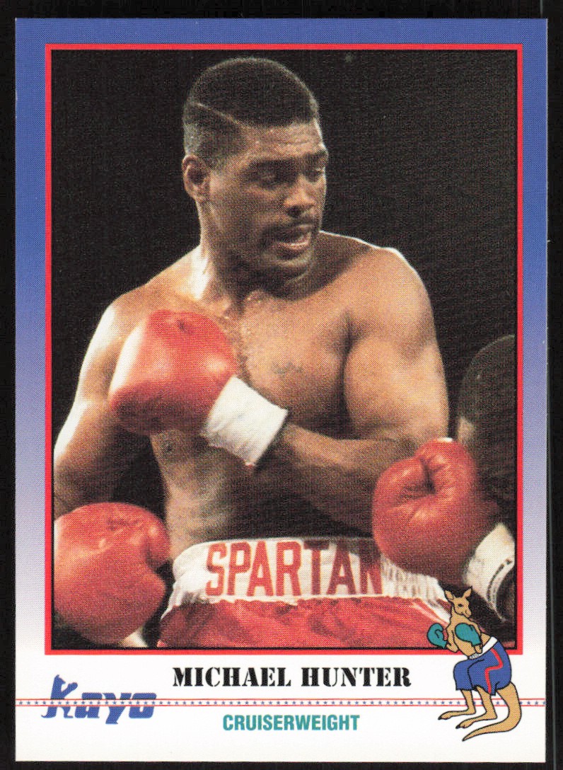 1991 Kayo Michael Hunter Rookie Card (RC) #018