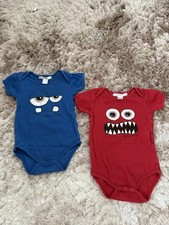 Gaspard & Zoé body dziecięce czerwone niebieskie 12-18M