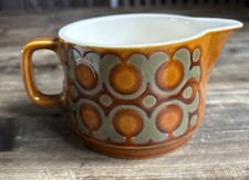 Vintage Hornsea Bront&euml; Sauciere Sauciere braun gr&uuml;n Steinzeug
