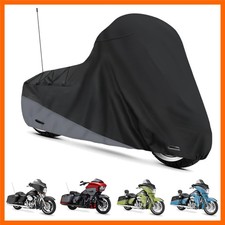 Motorcycle Cover for Touring Models Outdoor All Weather Protection