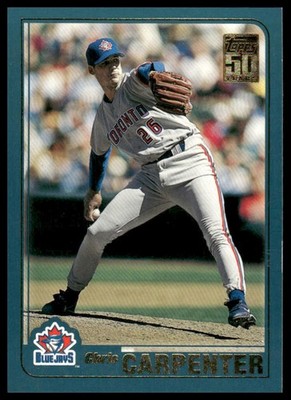 2001 Topps #148 Chris Carpenter Toronto Blue Jays