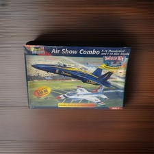 Revell Monograma Air Show Combo F16 Thunderbird F18 Blue Angels Deluxe Kit