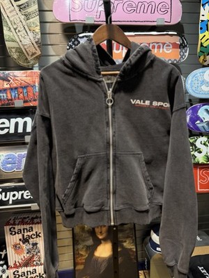 Size S - Vale Zip Up Hoodie Authentic Valley Vale Forever Black Back Logo