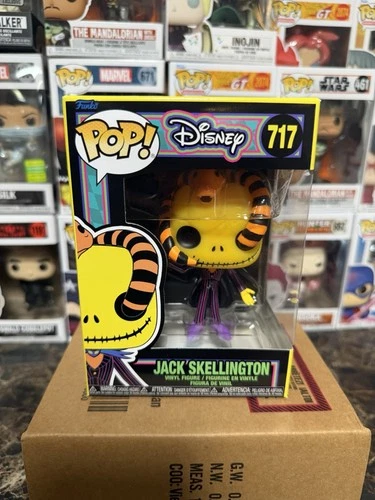 Funko Pop! Vinyl: Disney - Jack Skellington (Black Light) - Hot Topic...