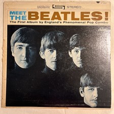 The Beatles Meet The Beatles! 1964 Capitol ST- 2047 1st Album Vinyl LP