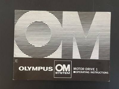 Olympus OM System Operating Instructions for Motor Drive 1