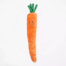 ZippyPaws Carrot Jiggler Dog Toy - 21"