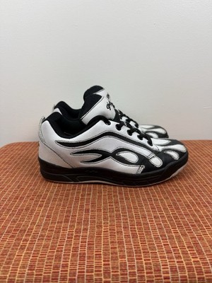 Vintage 90s Sha Sha Flame Y2K Sk8 Sneakers Shoes RARE Skateboarding Men s 6