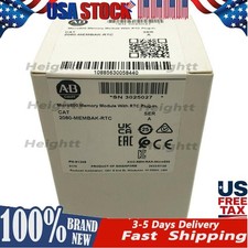 NEW Original Allen Bradley 2080-MEMBAK-RTC Memory Module With RTC Plug-In