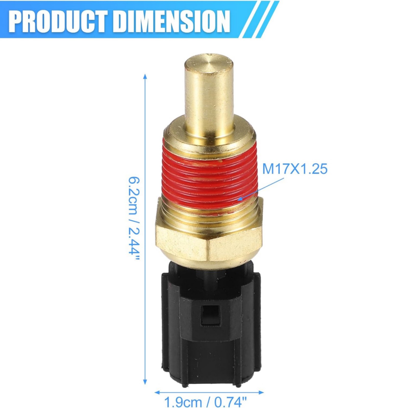 56027873 New Coolant Temp Sensor For Jeep Wrangler 1998-2006 Professional Grade thumbnail 9