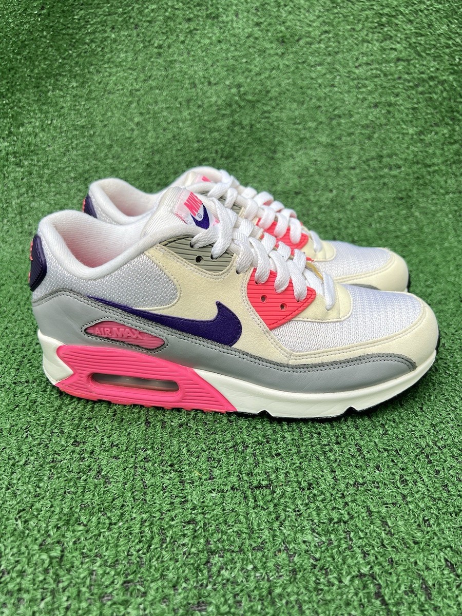 Nike Air Max 90 Laser Pink Women's Size US Sneakers Shoes 425213