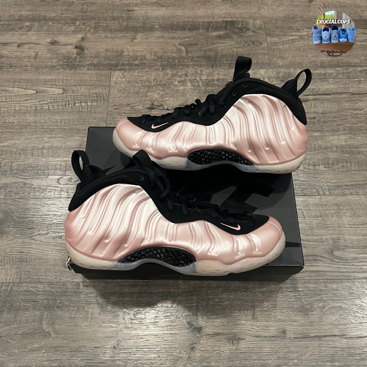 Nike foamposite “DMV cherry blossom” size 12
Brand new, in box, never worn. Wale presents the new “DMV Cherry Blossom” Nike Air  main image 3