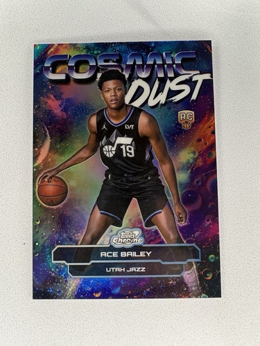 2025 Topps Cosmic Chrome Ace Bailey Base (RAW)