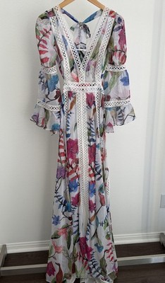 PATBO Zamia Lace Trim Maxi Dress NWT Size 2 / 34 Floral Summer Dress Lined $795 | eBay PATBO Zamia Lace Trim Maxi Dress NWT Size 2 / 34 Floral Summer Dress Lined $795 | eBay