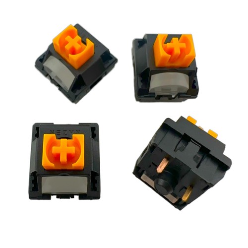 4x Razer Orange Tactile Silent LED Switch for BlackWidow Elite Keyboard - 第 1/3 張圖片