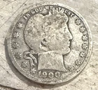 1900 Barber Quarter VERY GOOD