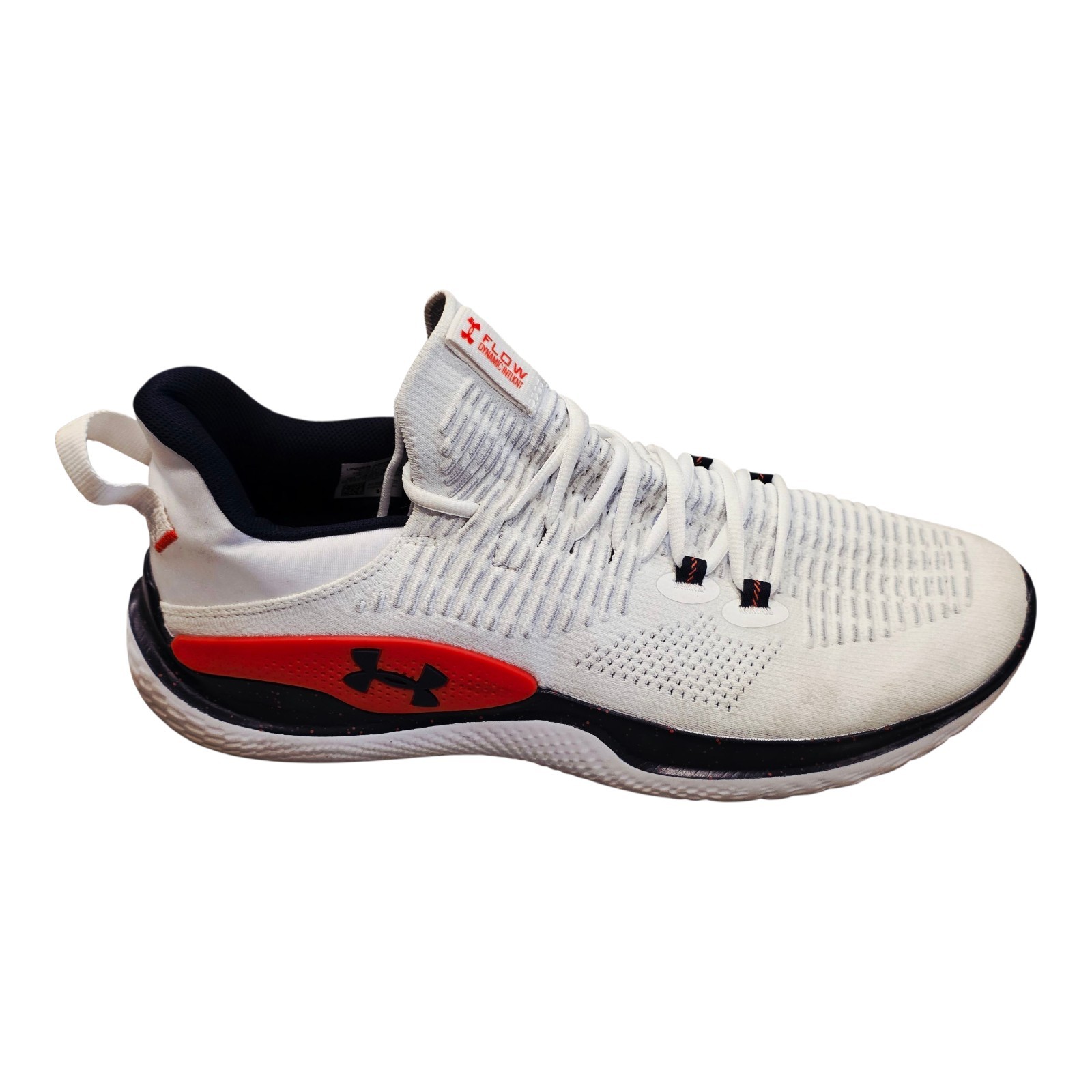 Men's Under Armour Flow Dynamic Basketball Training Shoes Sz 14 3028728-102 thumbnail 2