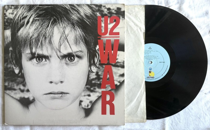 U2 War Vinyl LP Original 1983 US 1st Press Gatefold SRC Antilles EX/VG+ SUNDAY
