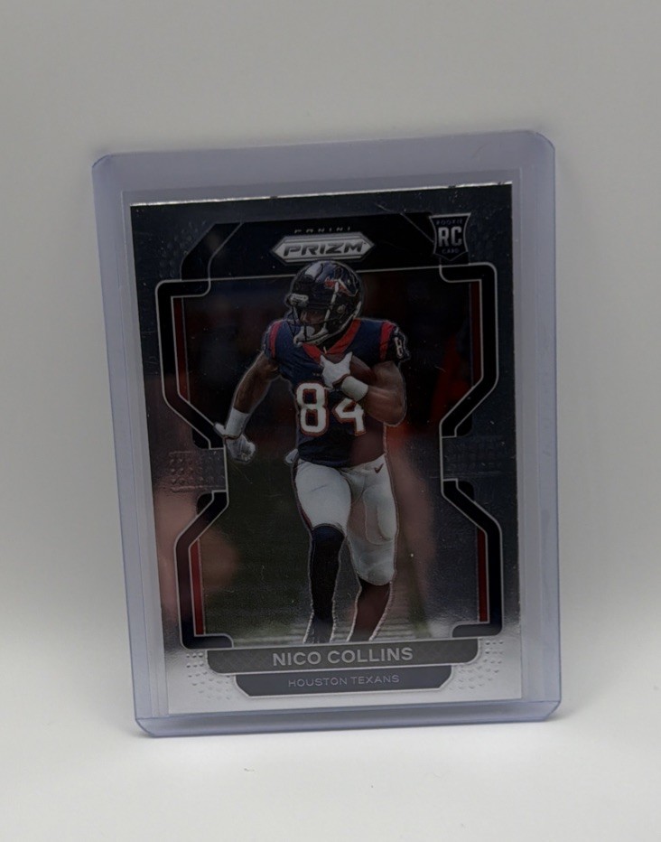 2021 Panini Prizm - Rookie Nico Collins #360 Silver Prizm (RC)