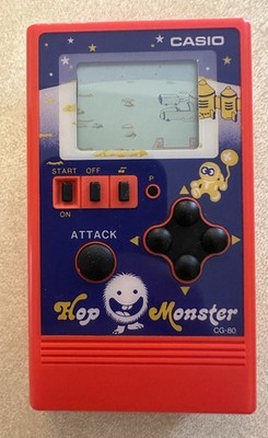 Casio Hop Monster CG-80 Electronic Game 1983 Vintage Complete In