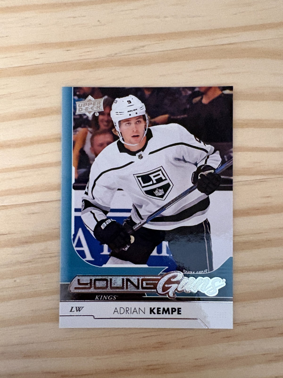 2017-18 Upper Deck #210 Adrian Kempe YG RC - Los Angeles Kings