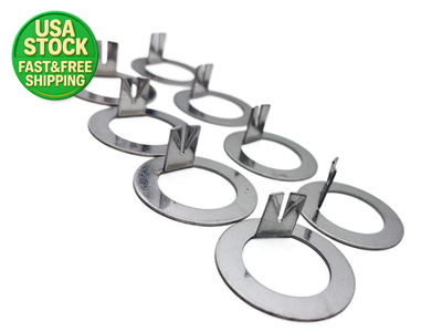 #ad Trailer Spindle Tang Washer EZ Lube Axle 2000 7000 lb Replacement Set 8 Pack $19.61