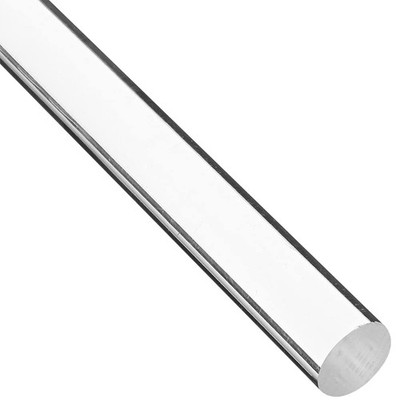 Acrylic Lucite Dowel - 7/8 W x 24 L - for DIY Projects, Crafts & More - Clear
